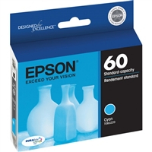 Epson 60 DuraBrite Ink Cyan for Stylus C88, CX3800, CX4200, CX5800, CX7800, CX3810, CX4800   T060220