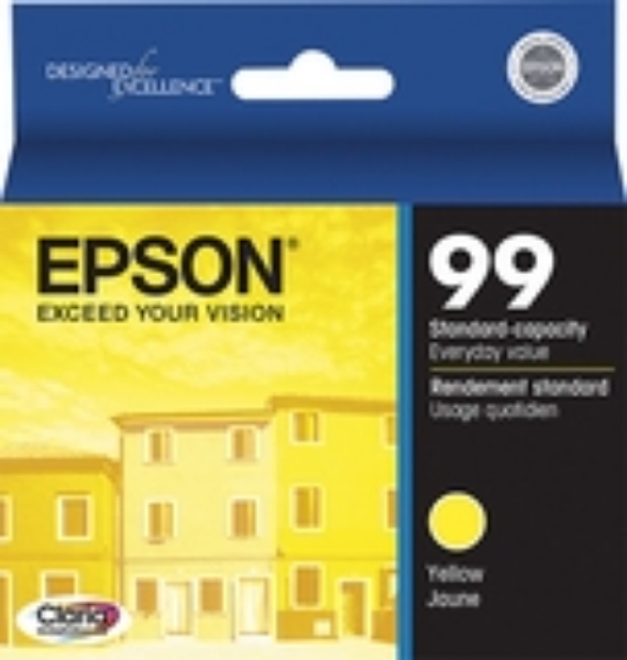 Epson 99 Claria Ink Yellow for Artisan 700, 710, 725, 730, 800, 810, 835, 837 Printers   T099420