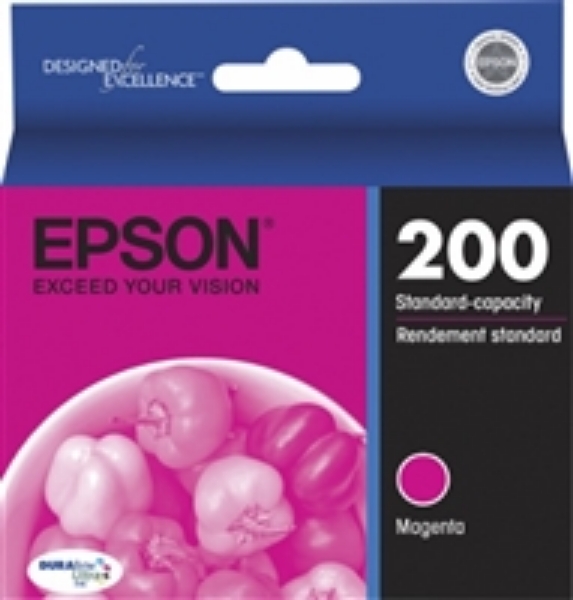 Epson 200 DURABrite Magenta Ink Cartridge   T200320