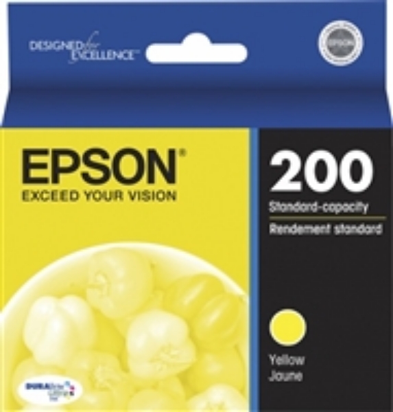 Epson 200 DURABrite Yellow Ink Cartridge   T200420