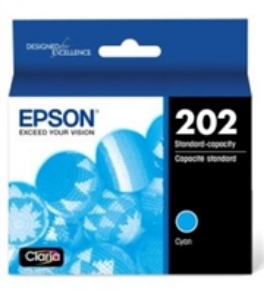 Epson Claria 202 Cyan Standard Capacity Ink Cartridge   T202220S