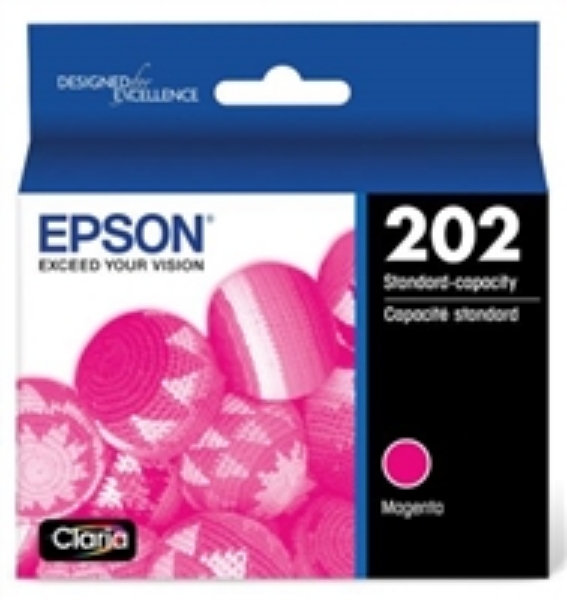 Epson Claria 202 Magenta Standard Ink Cartridge   T202320S