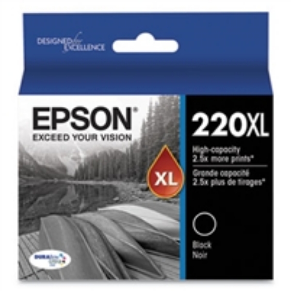 Epson 220 DURABrite Ultra High Yield Black Ink Cartridge   T220XL120S