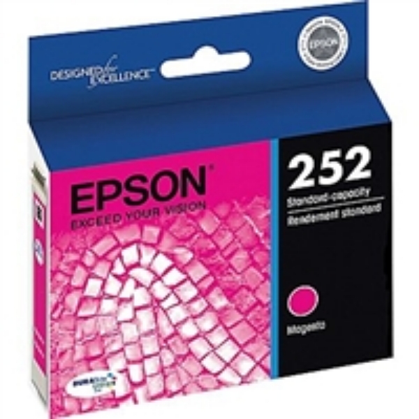 Epson 252 DURABrite Ultra Magenta Ink Cartridge   T252320