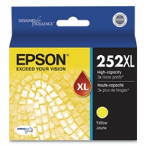 Epson 252 DURABrite Ultra High Yield Yellow Ink Cartridge   T252XL420S