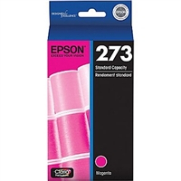 EPSON 273 Claria Premium Magenta Ink Cartridge For Expression XP 520, XP 600, XP 610, XP 620, XP 800, XP 810, XP 820    T273320