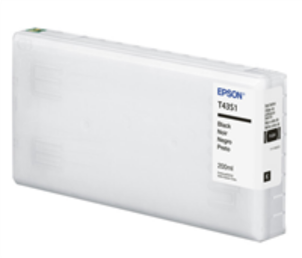 Epson D870 UltraChrome D6r S Black Ink Cartridge   200ml