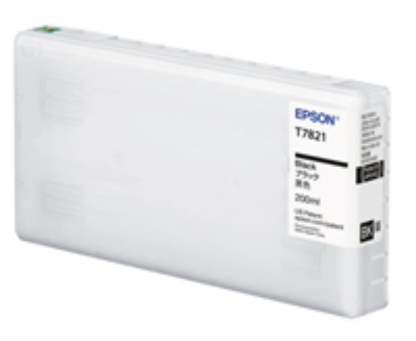 Epson T782 Black Ink 200ml for D700   T782100