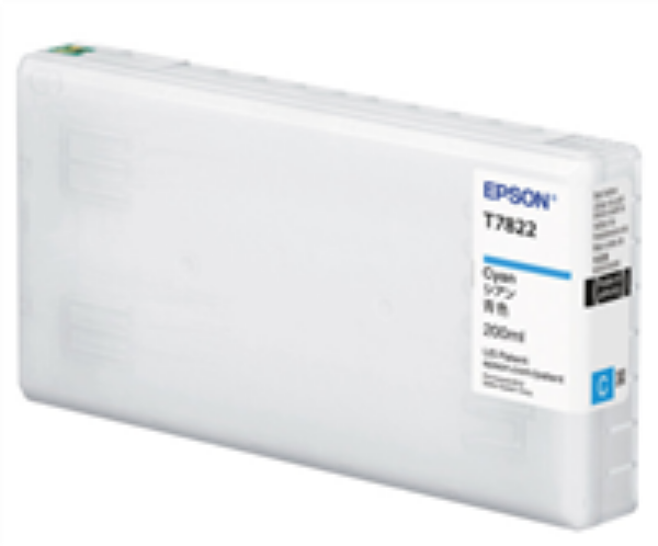 Epson T782 UltraChrome D6 S Cyan Ink 200ml for D700   T782200