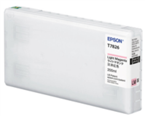 Epson T782 UltraChrome D6 S Light Magenta Ink 200ml for D700   T782600