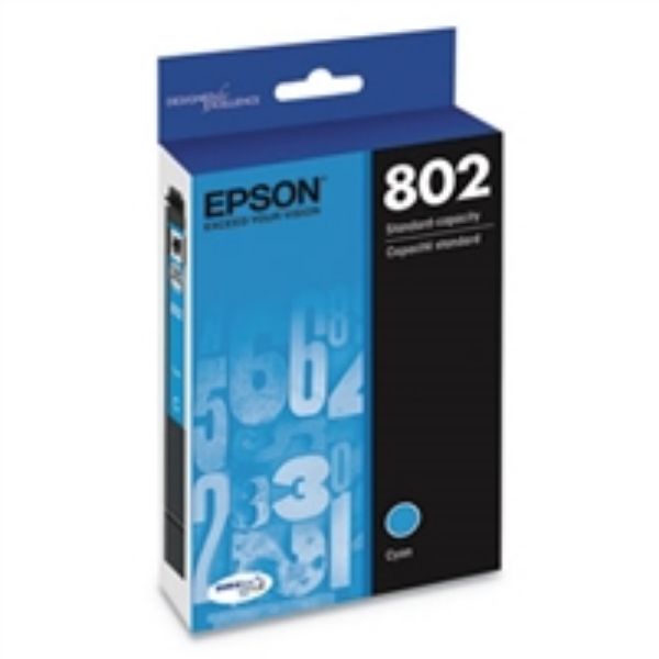 Epson 802 Cyan DURABrite Ultra Standard Capacity Ink Cartridge for Epson WorkForce 4720