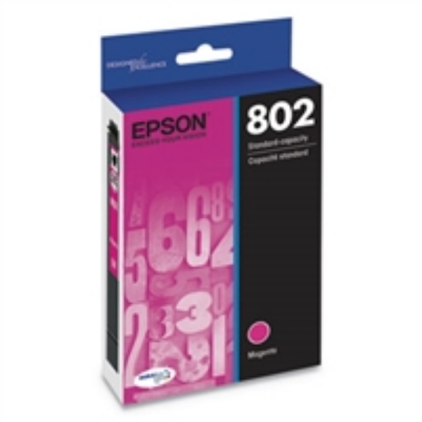 Epson 802 Magenta DURABrite Ultra Standard Capacity Ink Cartridge for Epson WorkForce 4720