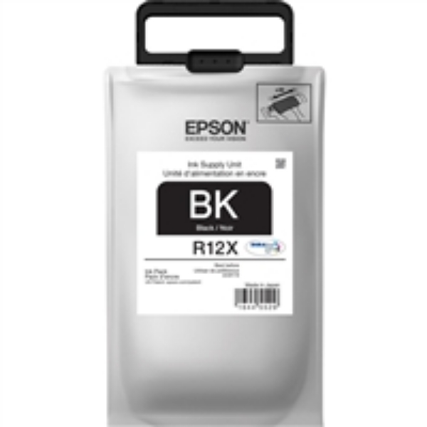 Epson DURABrite Ultra R12X High Capacity Black Ink Pack for WorkForce Pro WF R4640, WF R5690, WF R5190   TR12X120