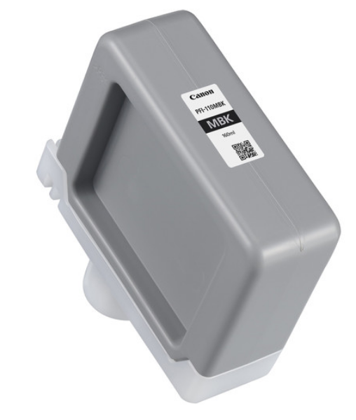 Canon PFI-110MBK Matte Black Ink Tank (160mL) for imagePROGRAF TX-3000/TX-3100/TX-4000/TX-4100 - 2363C001AA