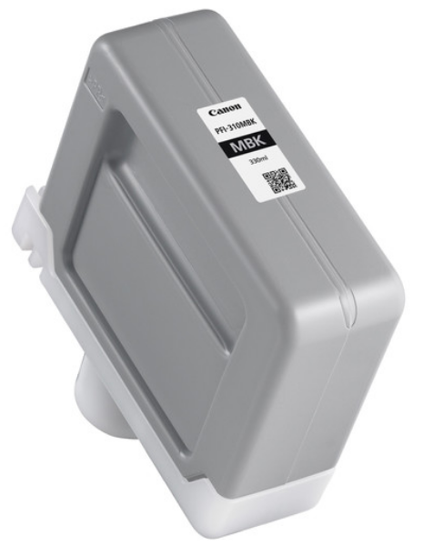 Canon PFI-310MBK Pigment Matte Black Ink Tank (330mL) for imagePROGRAF TX-3000/TX-3100/TX-4000 - 2358C001AA