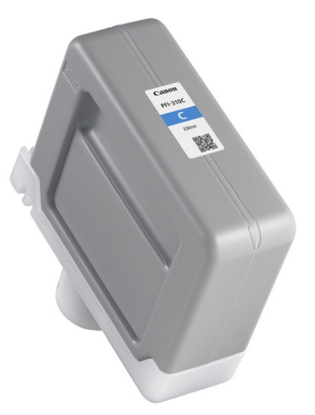 Canon PFI-310C Pigment Cyan Ink Tank (330mL) for imagePROGRAF TX-3000/TX-3100/TX-4000/TX-4100 - 2360C001AA