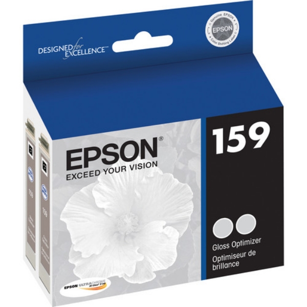 Epson 159 UltraChrome Hi Gloss Ink Gloss Optimizer 2 Pack for Stylus R2000 T159020