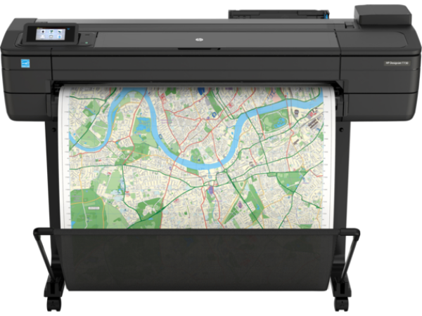 HP DesignJet T730 36" Large-Format Wireless Plotter Printer with Security Features
