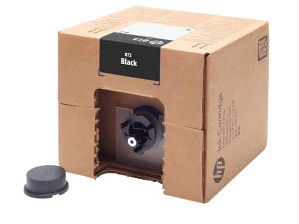 HP 873 3-Liter Black Ink Cartridge for Latex 800, 800W, 830, 830W