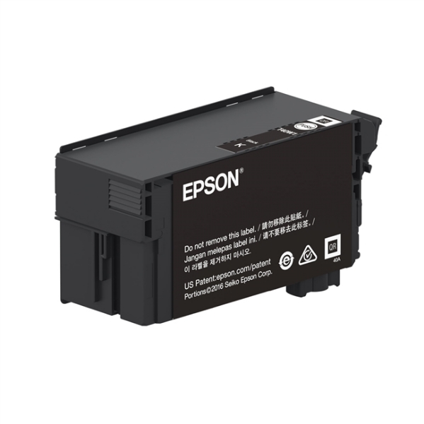 Epson UltraChrome XD2 Black Ink 50ml for SureColor T2170, T3170, T3170M, T5170, T5170M Printers T40V120