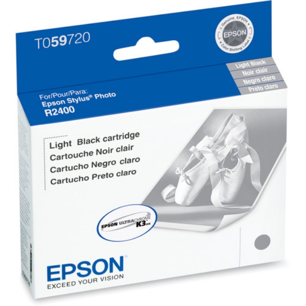 Epson 59 UltraChrome K3 Light Black Ink for Stylus R2400 T059720