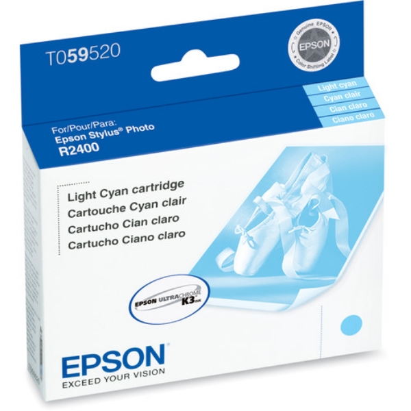 Epson 59 UltraChrome K3 Light Cyan Ink for Stylus R2400 T059520