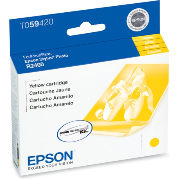 Epson 59 UltraChrome K3 Yellow Ink for Stylus R2400 T059420