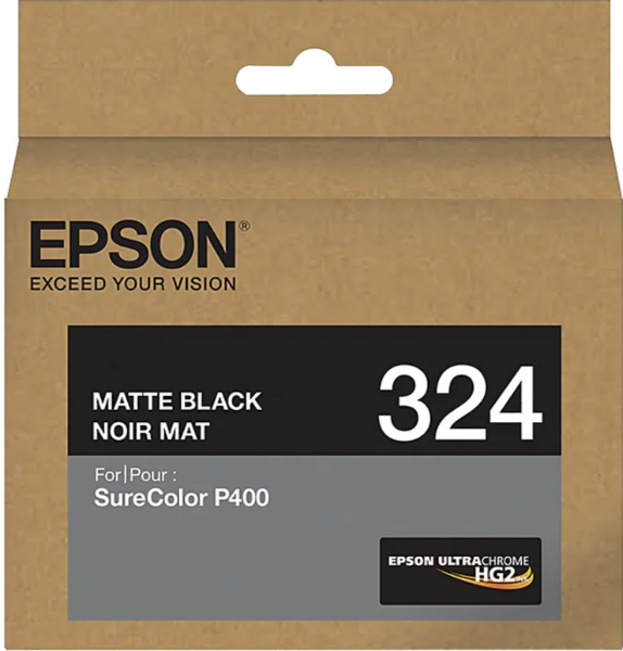 Epson 324 14mL Matte Black Ink Cartridge for SureColor P400 - T324820