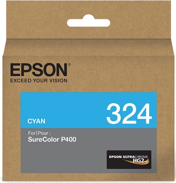 Epson 324 Cyan Ink Cartridge for SureColor P400 T324220