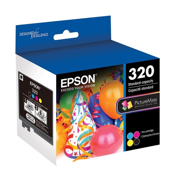 Epson (320) Black/Cyan/Magenta/Yellow 400 Series Photo Ink Cartridge for PM 400 T320