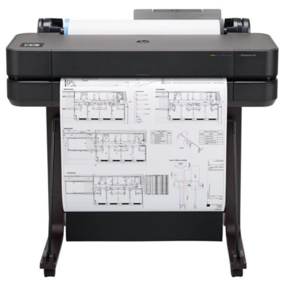 HP DesignJet T630 24" Large Format Wireless Plotter Printer with Mobile Printing	