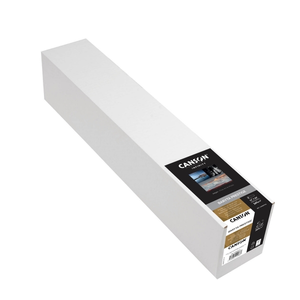 Canson Infinity Baryta Prestige 340gsm - Baryta Gloss 17"x50' Roll
