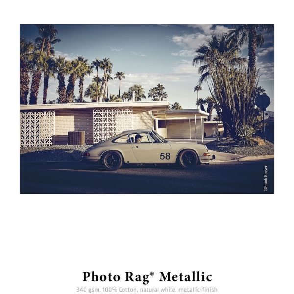 Hahnemühle Photo Rag® Metallic 340gsm 24"x16.4' Sample Roll