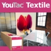 Innova YouTac® Adhesive Textile Printable Wallcovering (Aqueous Ink Compatible) 24"x100' Roll