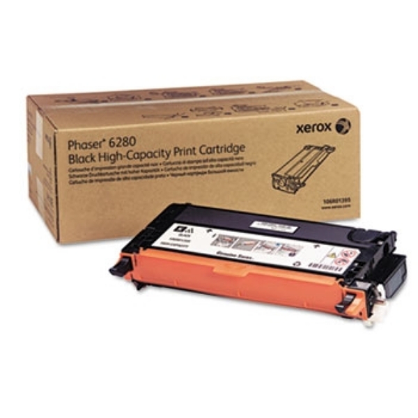 Xerox Phaser 6280 Black High-Capacity Toner Cartridge - 106R01395