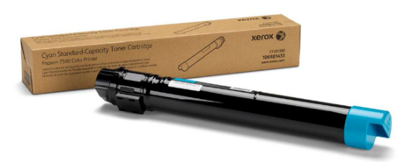 Xerox Phaser 7500 Cyan Standard Capacity Toner Cartridge - 106R01433