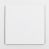 ChromaLuxe Gloss White Hardboard Square Wall Tiles w/Mount 8" x 8" (0.25" thick) - 12 per Case