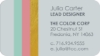 UNISUB Gloss White Aluminum Business Cards Rectangle 2-Sided 2"x3.5" (0.045" thick) - 50 pieces