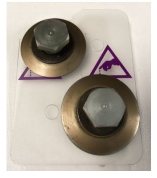 Keencut Replacement Aluminum Twin Wheels (Only) for SteelTrak