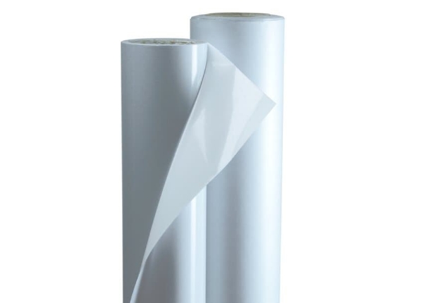 GBC Arctic Pressure Sensitive UV Sand Laminating Film 3mil 3" Core 55"x150' Roll
