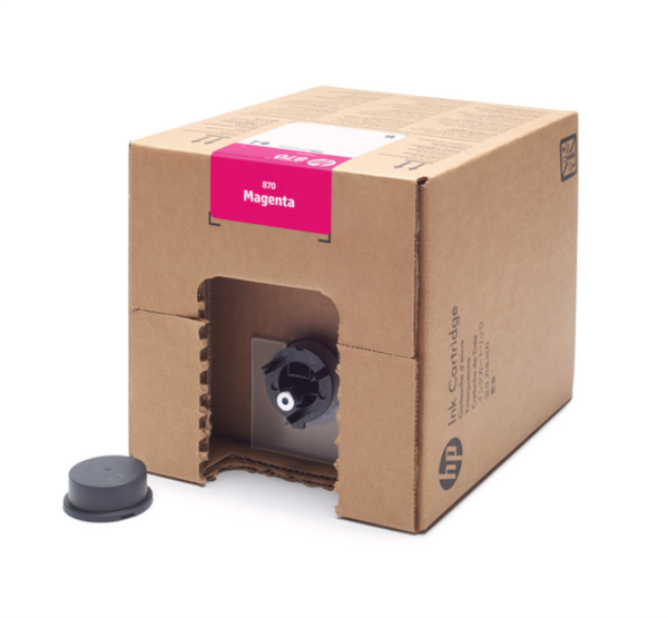 HP 870 5L Magenta Ink Carton for PageWide XL Pro 10000