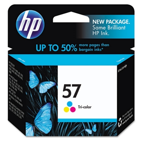 HP 57 Tri-color Original Ink Cartridge - C6657AN