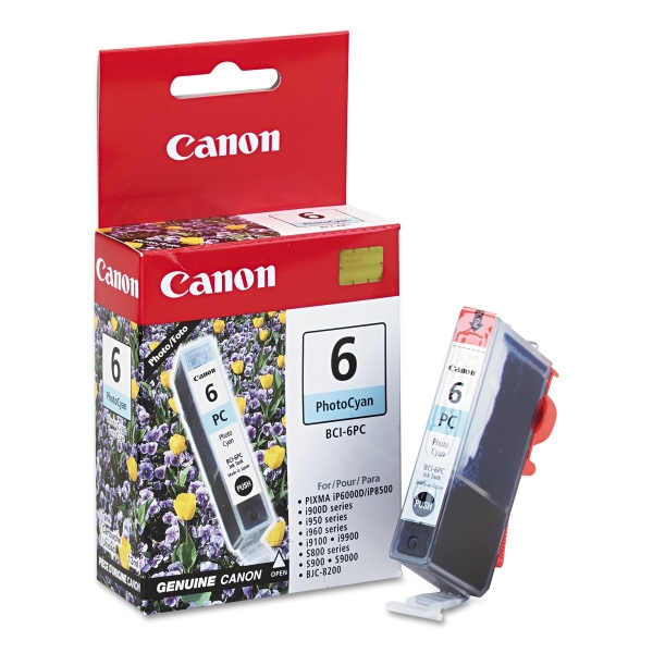 Canon BCI-6PC Photo Cyan Ink Tank