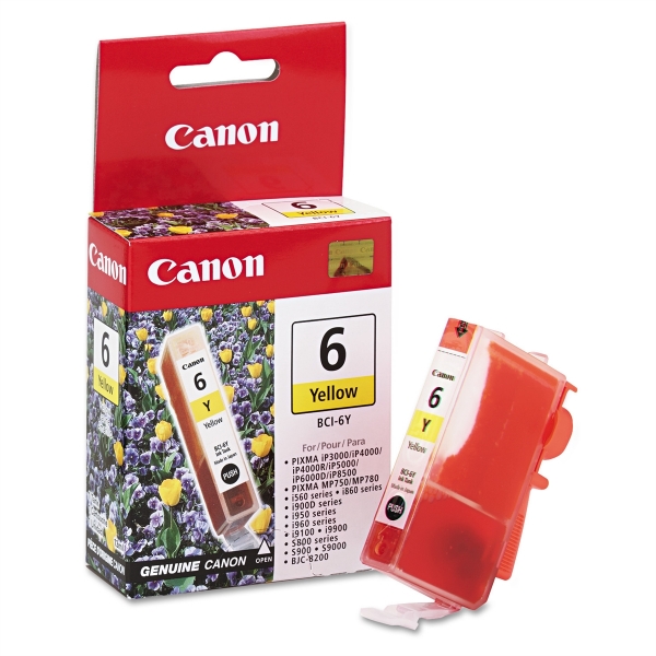 Canon BCI-6Y Yellow Ink Tank