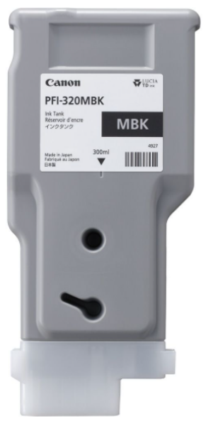 Canon PFI-320MBK 300-ml Matte Black Ink Cartridge for imagePROGRAF GP-200, GP-300, TM-200, TM-300, TM-305 