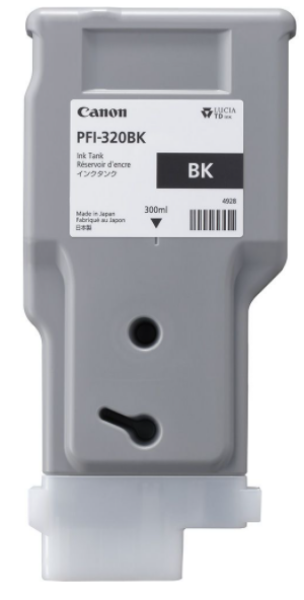 Canon PFI-320Y 300-ml Black Ink Cartridge for imagePROGRAF TM-200, TM-350, TM-300, TM-305, TM-350, TM-355, GP-200, GP-300