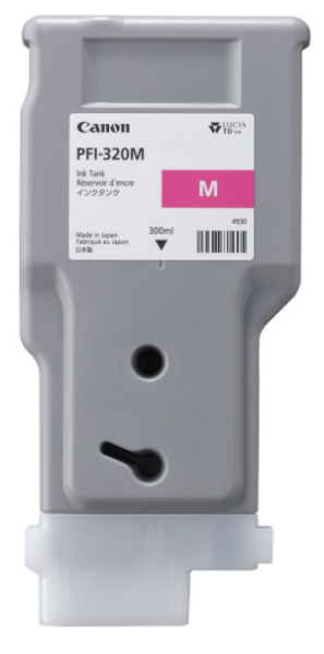 Canon PFI-320M 300-ml Magenta Ink Cartridge for imagePROGRAF GP-200, GP-300, TM-200, TM-300, TM-305