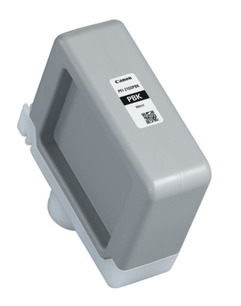Canon PFI-2100PBK - 160ml Photo Black Ink for imagePROGRAF GP-2000, GP-4000