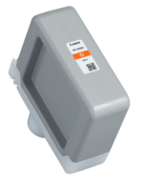 Canon PFI-2100O 160ml Orange Ink for imagePROGRAF GP-2000, GP-4000, GP-4600S, GP-6600S