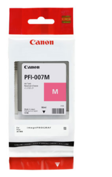 Canon Ink Tank PFI-007M - Dye Magenta Ink Tank 90ml - 2145C001AA